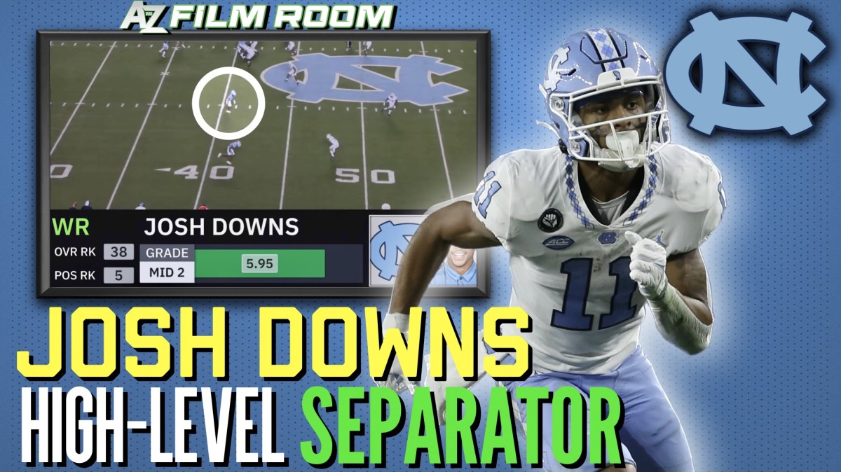 How WR Josh Downs plays bigger than his size NFL Draft Film Breakdown