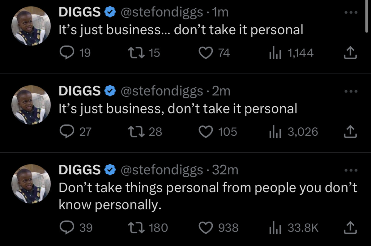 Trevon Diggs drops Stefon Diggs-Cowboys hint in cryptic post