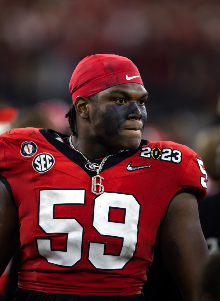 2023 NFL mock draft: Pittsburgh Steelers select Georgia OT Broderick Jones  - Pride Of Detroit