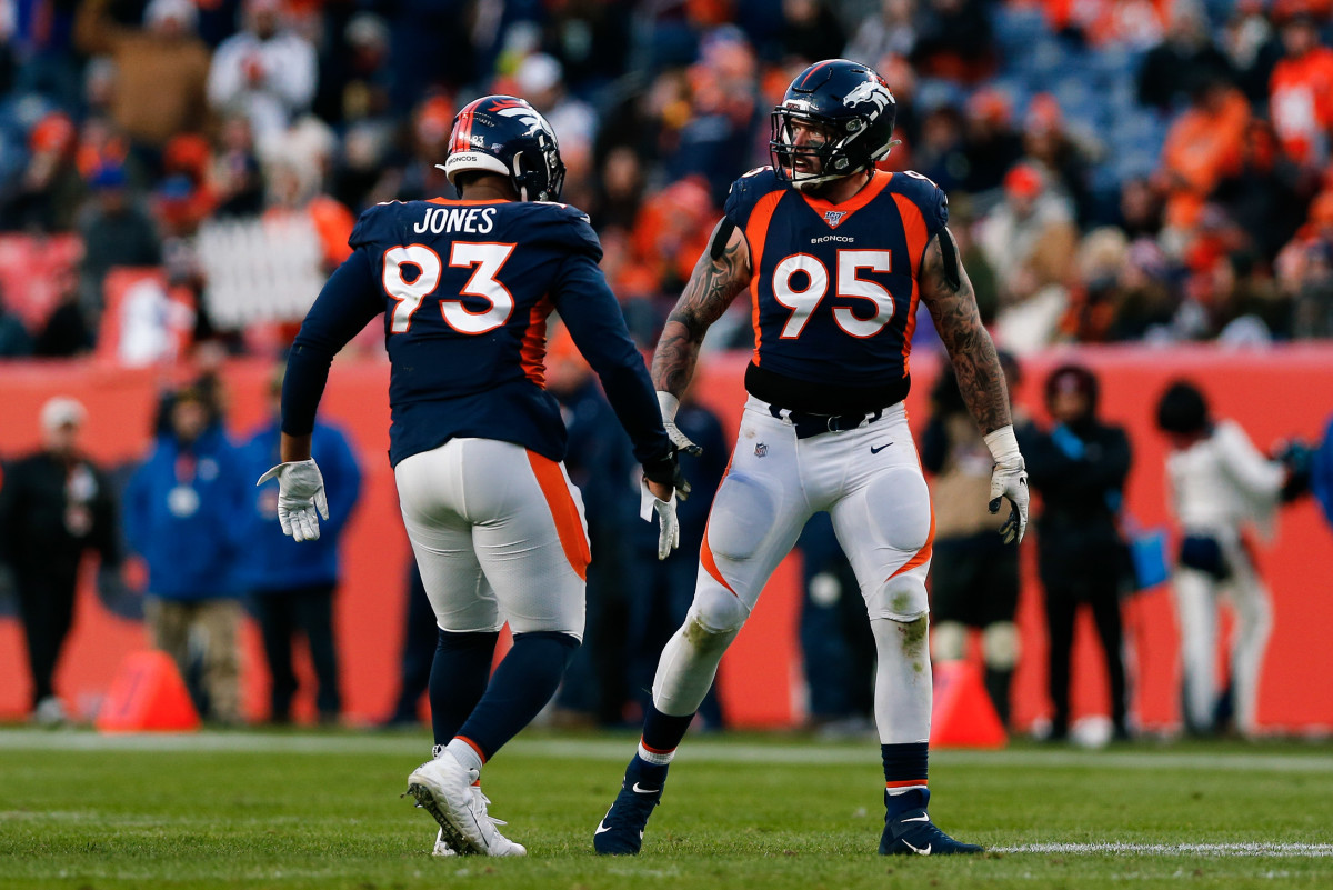 denver broncos all blue uniforms