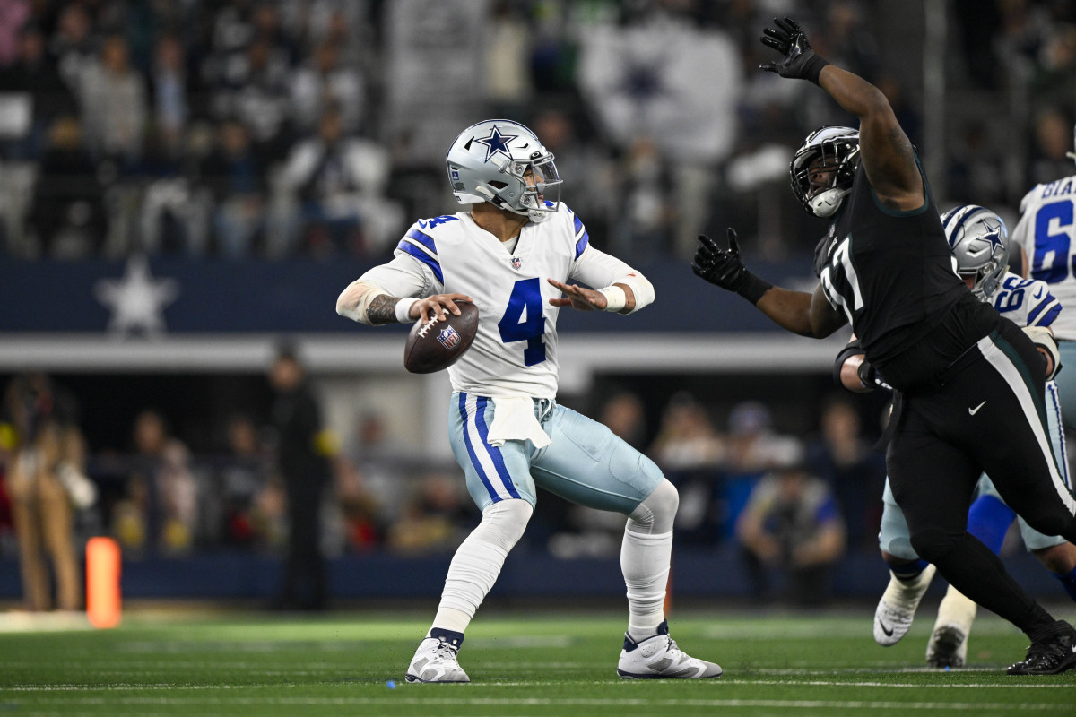 QB Hurts expected to be out as Eagles visit Cowboys - The San