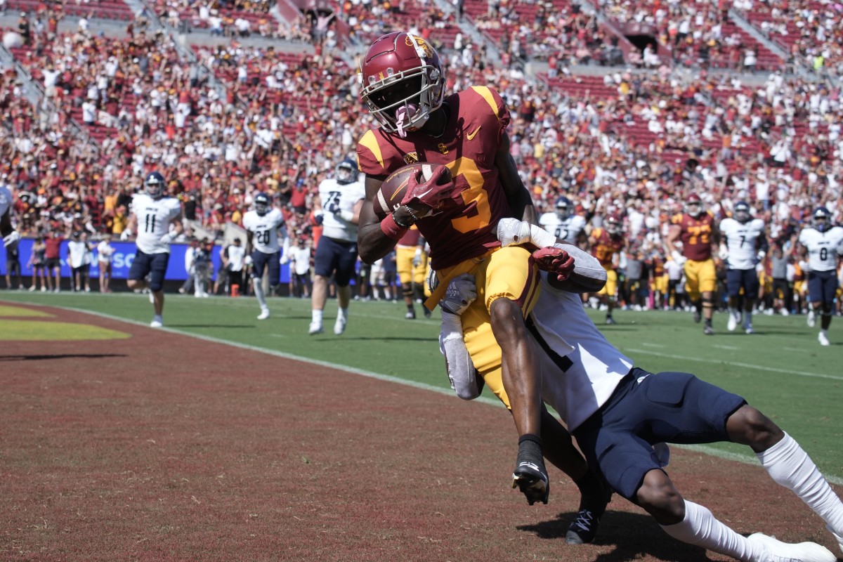 NFL draft: USC WR Jordan Addison selected by Vikings at No. 23