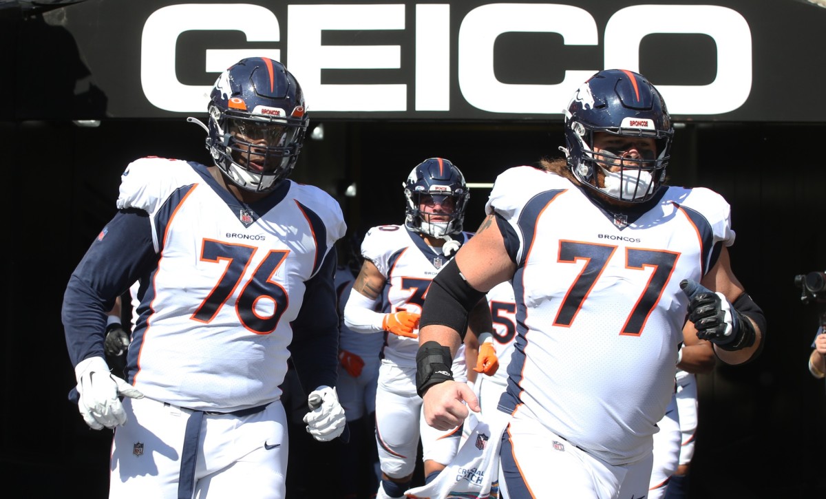 Why was Broncos G Quinn Meinerz taking snaps at center? Because 2022,  that's why.