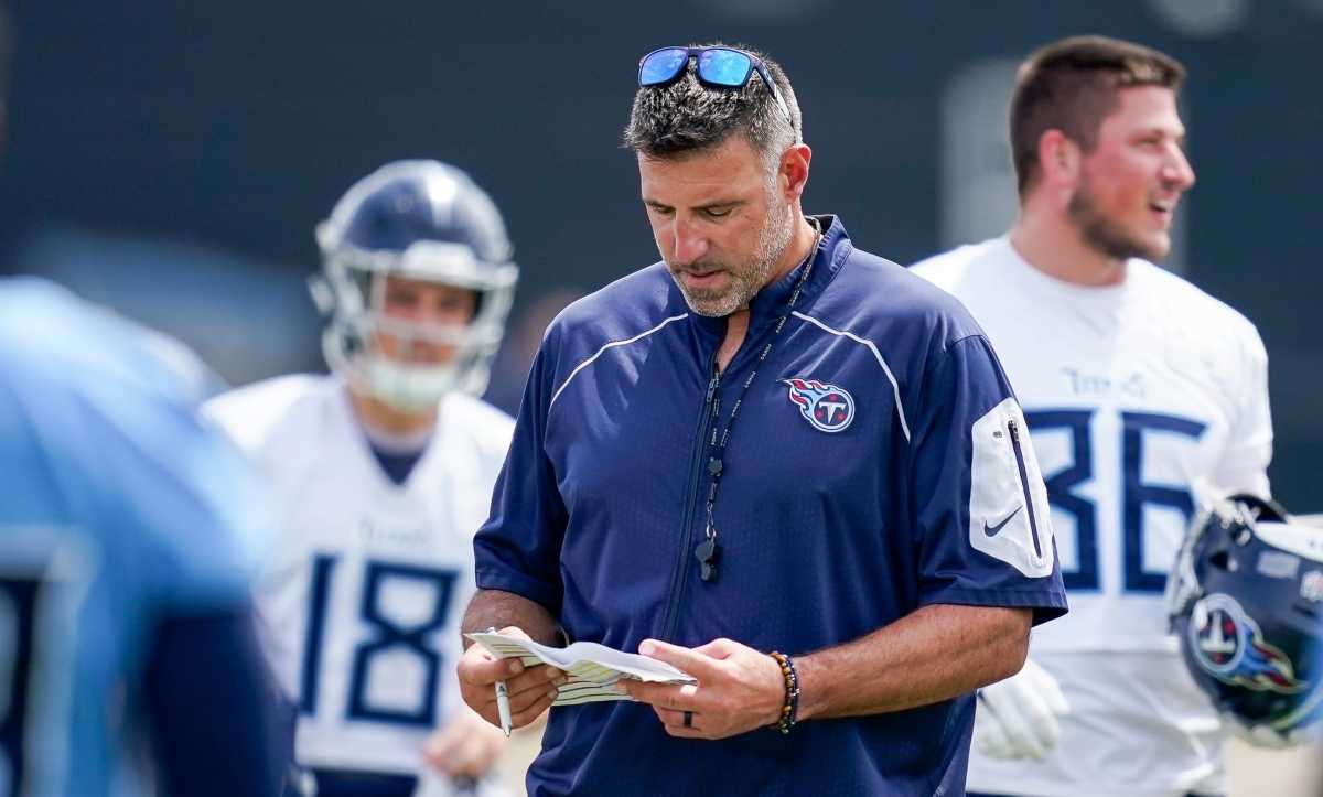 Mike Vrabel singles out one of the Titans most improved players