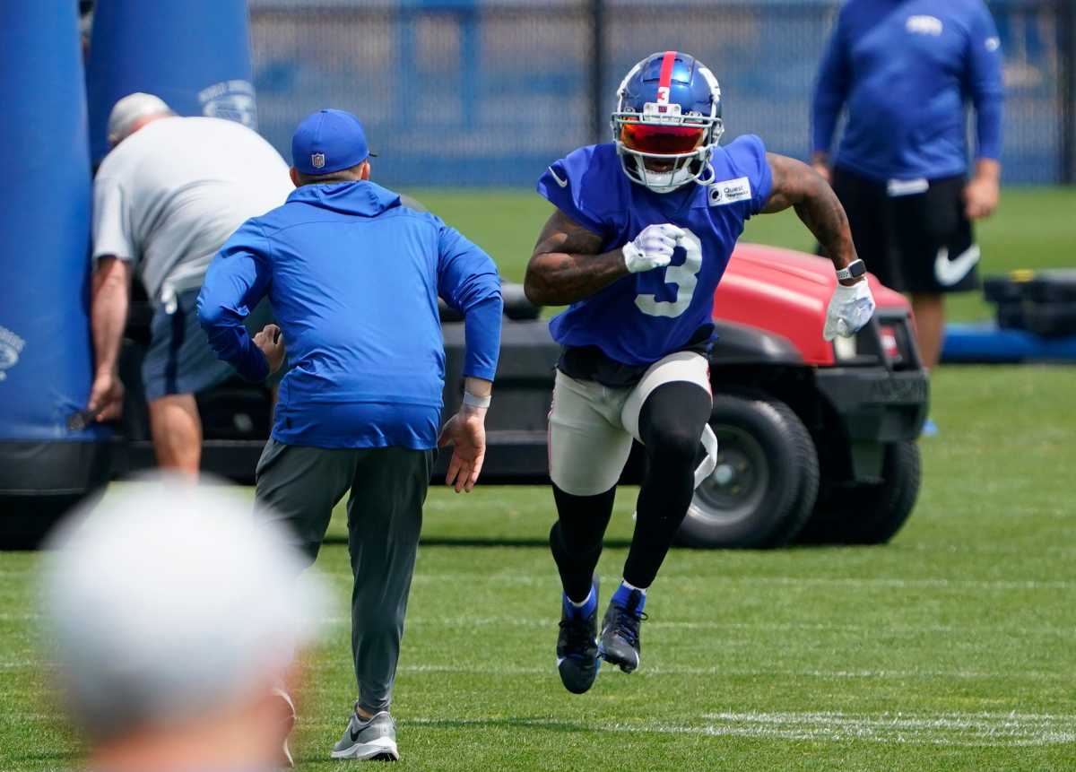 Photos: Daniel Jones and NY Giants OTA workouts