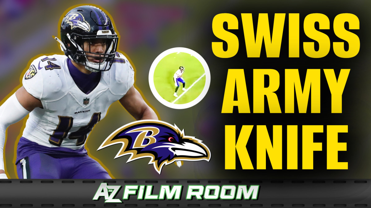 Kyle Hamilton is a STUD, no matter where the Ravens use him: Film Breakdown  - A to Z Sports