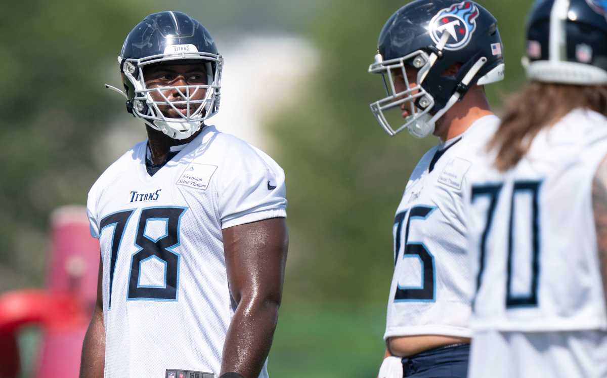 How Mike Vrabel says Tennessee Titans are filling void from Nicholas Petit- Frere suspension