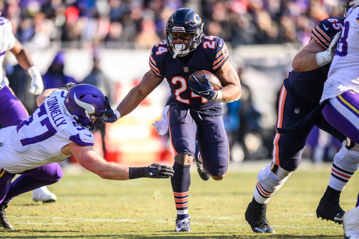 Chicago Bears running back Trestan Ebner has high expectations on