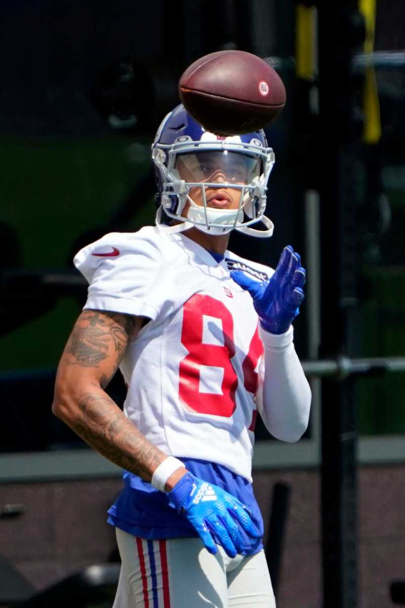 Wan'Dale Robinson impressing as Giants' fearless, undersized slot wide  receiver — but can he stay healthier than Sterling Shepard did? 