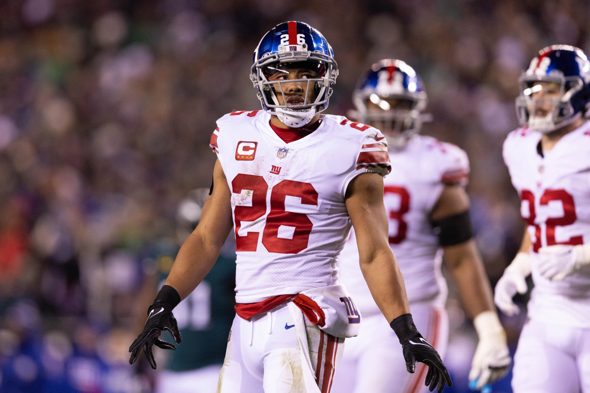 Saquon Barkley Says He Won't Be at Giants Minicamp - Bleacher Nation