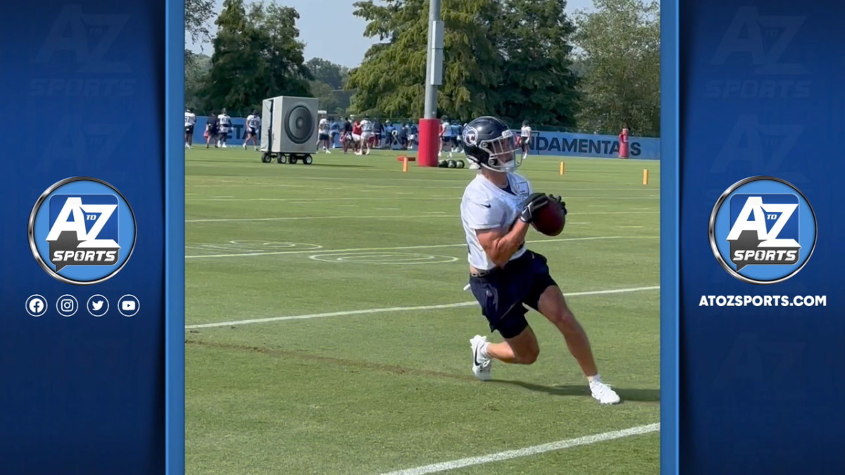 Titans WR Kyle Philips talks about how he trained in the offseason and what  he likes most about his game heading into 2023 - A to Z Sports