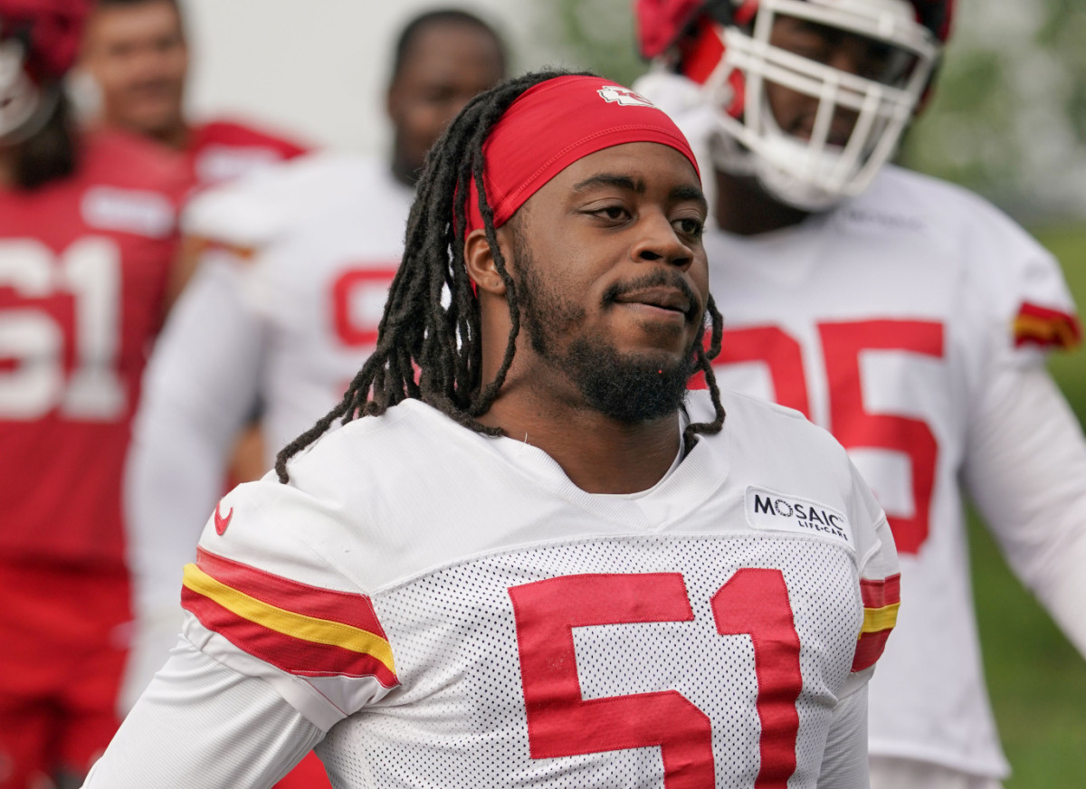 Chiefs news: Mike Danna returns to training camp practice from calf injury  - A to Z Sports