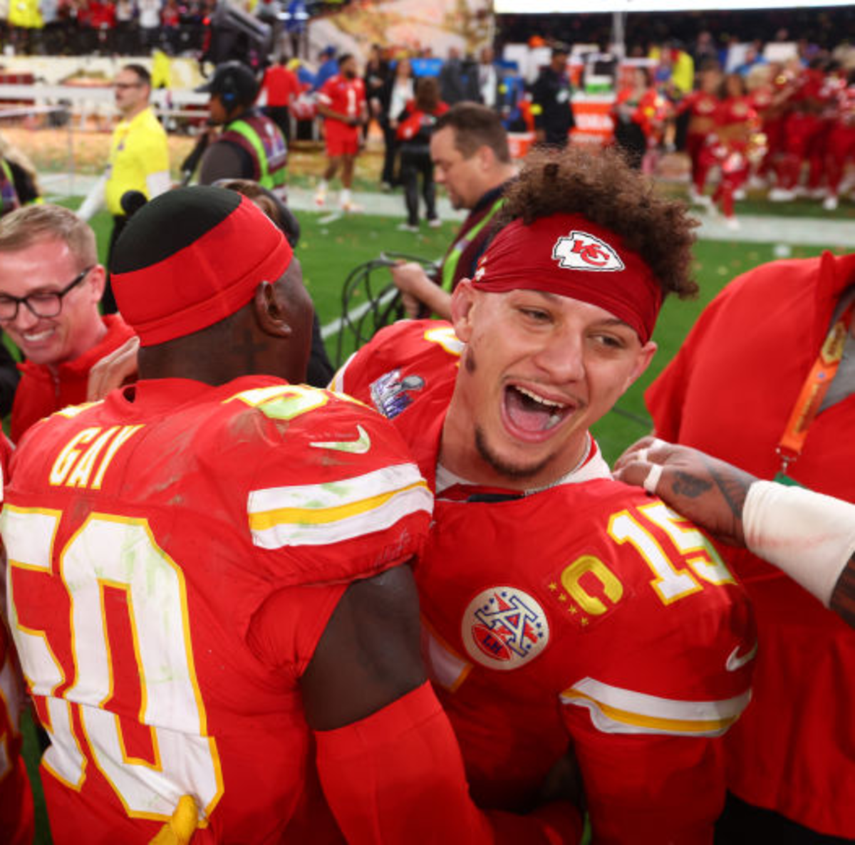 Kansas City Chiefs QB Patrick Mahomes bids farewell to two teammates  departing in free agency