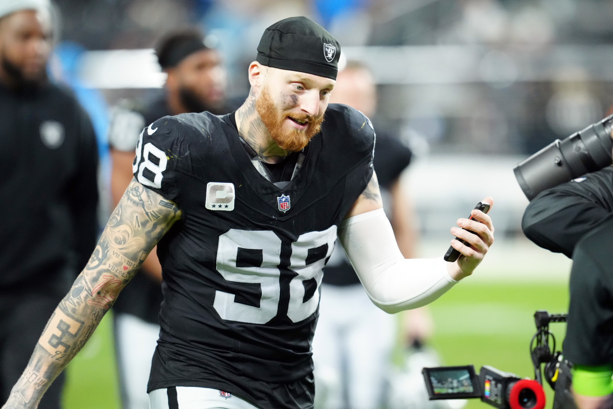 Las Vegas Raiders defensive end Maxx Crosby already has a plan for his ...