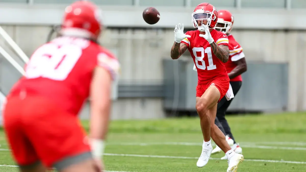 Chiefs OTAs: Matt Nagy says dark horse WR Nikko Remigio is on his way ...