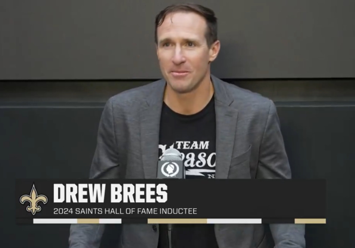 Drew Brees’ Saints Hall Of Fame Announcement Comes With A Revelation ...