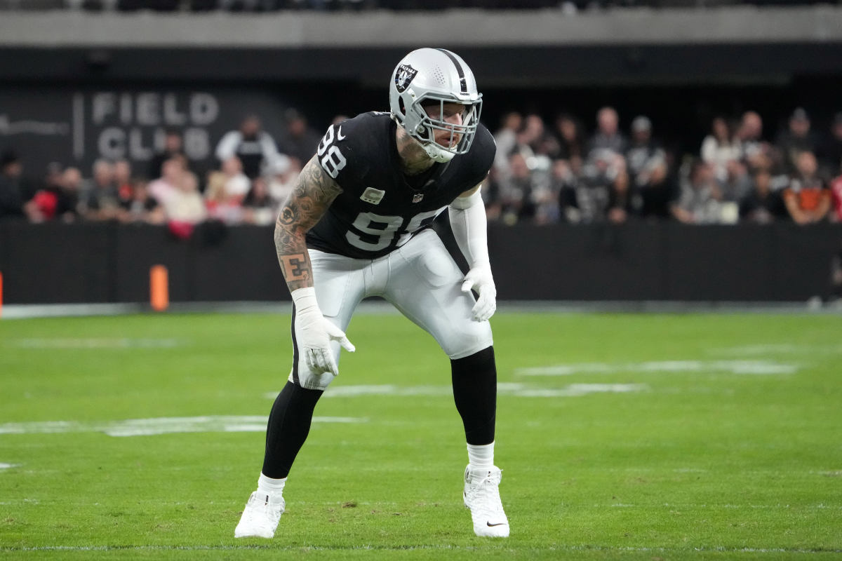 Las Vegas Raiders starter reveals he wants to beat out Maxx Crosby for ...