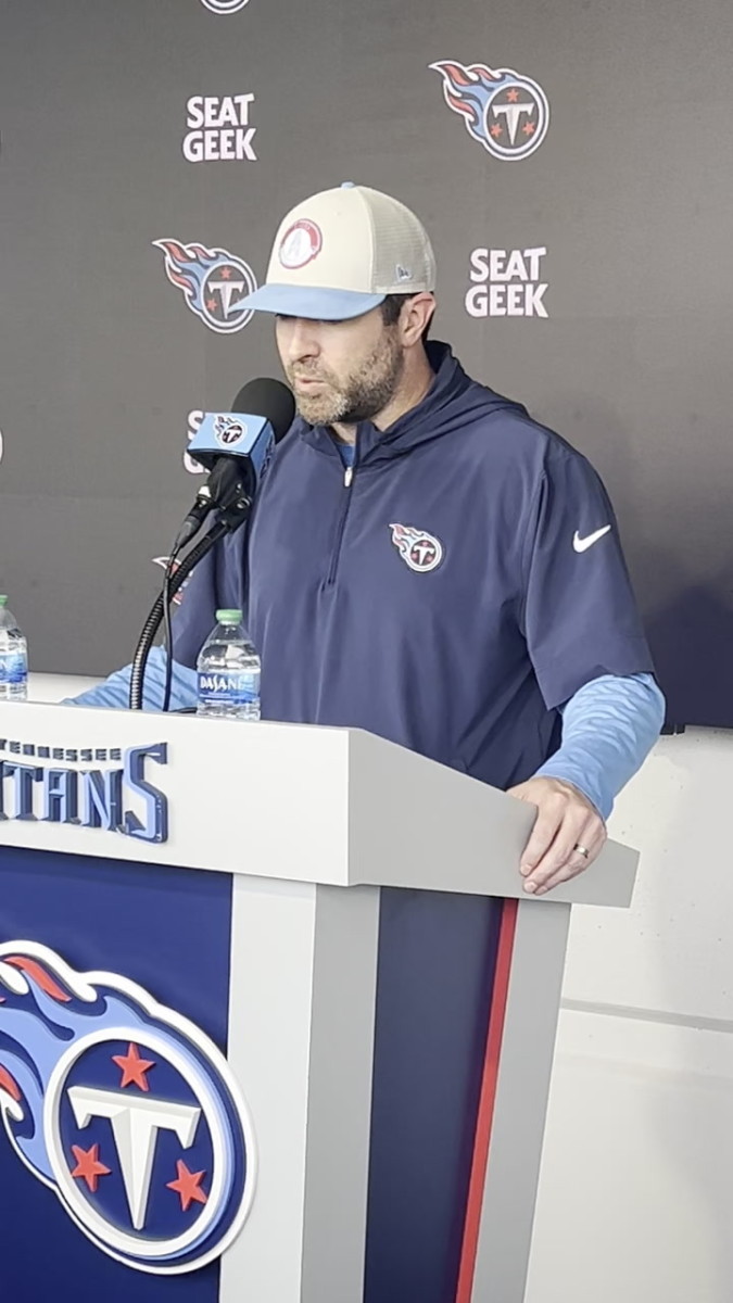 Brian Callahan Discusses Titans' Special Teams Strategies, With New ...