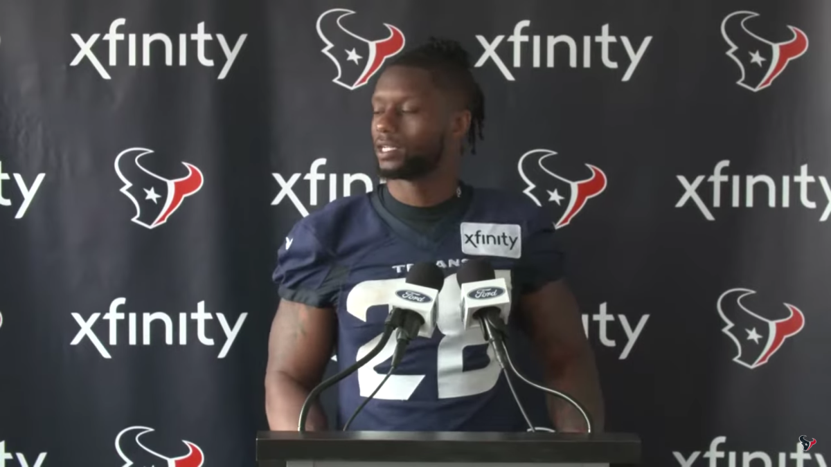 Houston Texans running back Joe Mixon gives high praise to day three ...