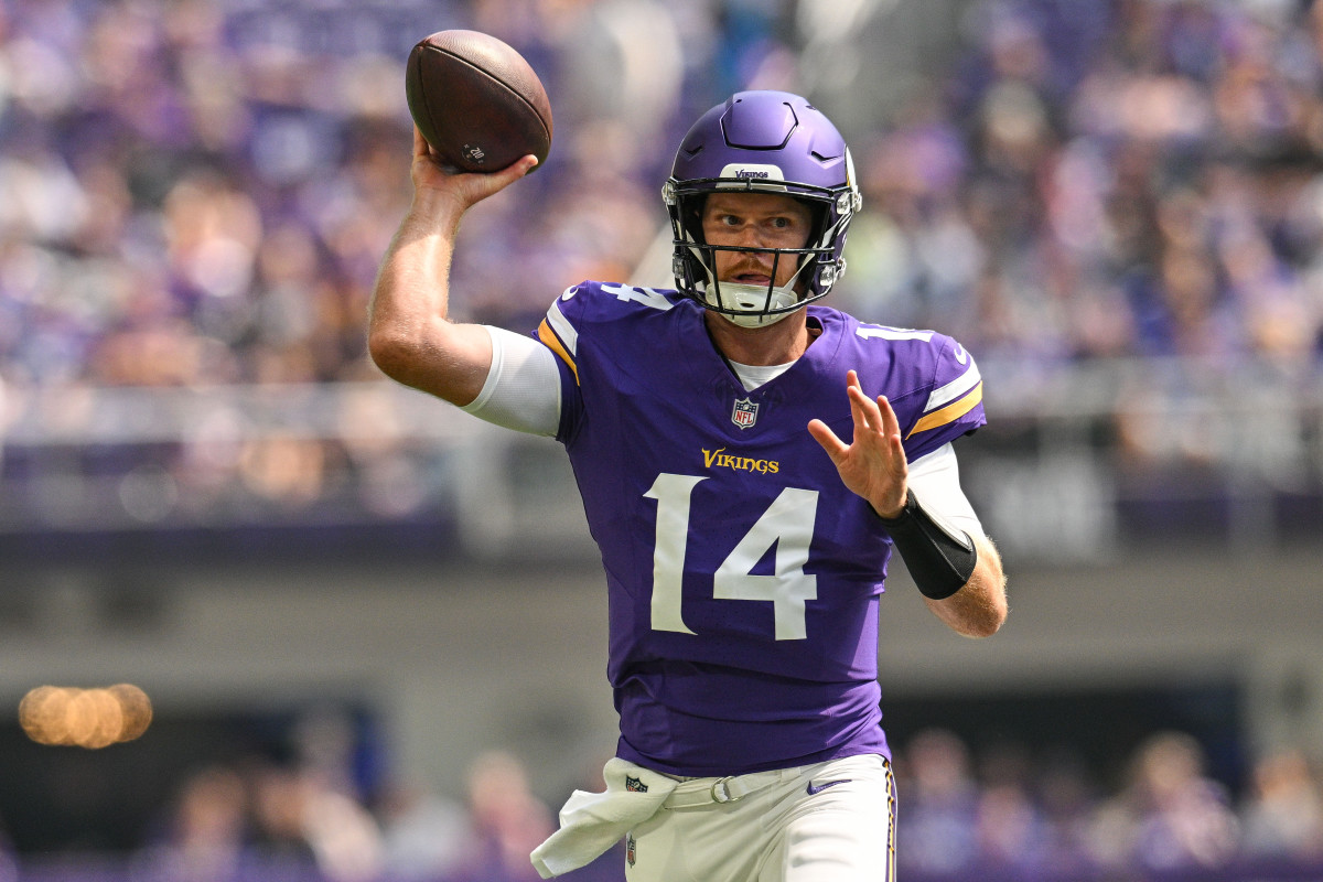 All Eyes Turned To Vikings QB Sam Darnold After News Of J.J. McCarthy's ...