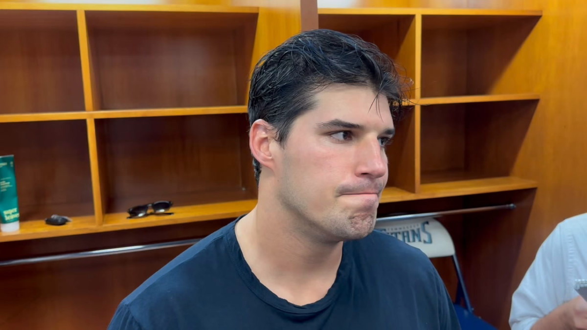 Titans QB Mason Rudolph said the offense operated smoothly in tonight's ...