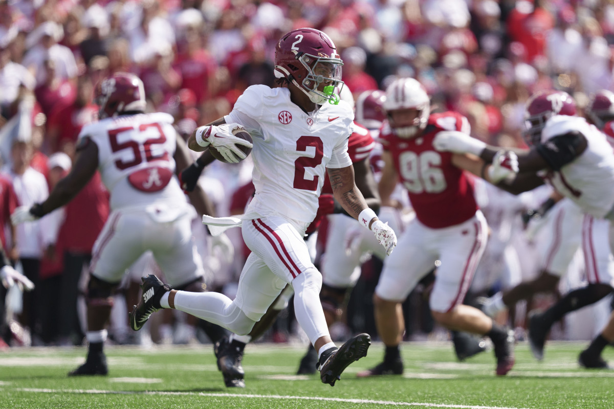 Alabama WR Ryan Williams got his first taste at what could be an