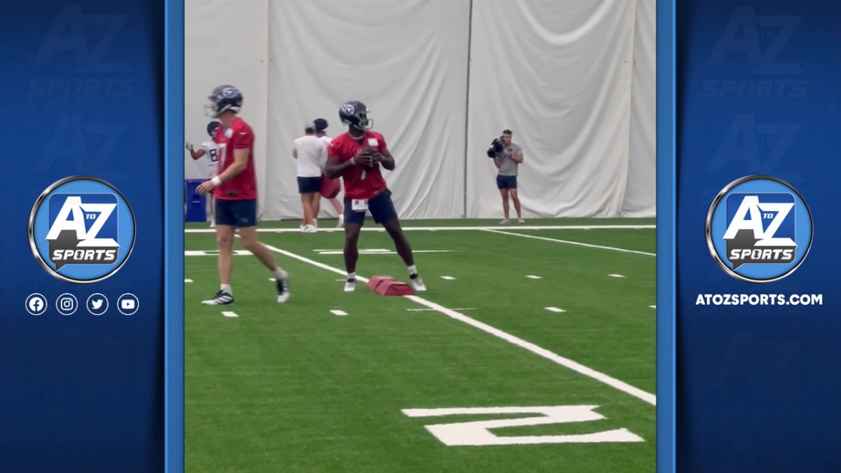 Titans QBs Tannehill, Willis, Levis Work on Drive vs. Touch Passes