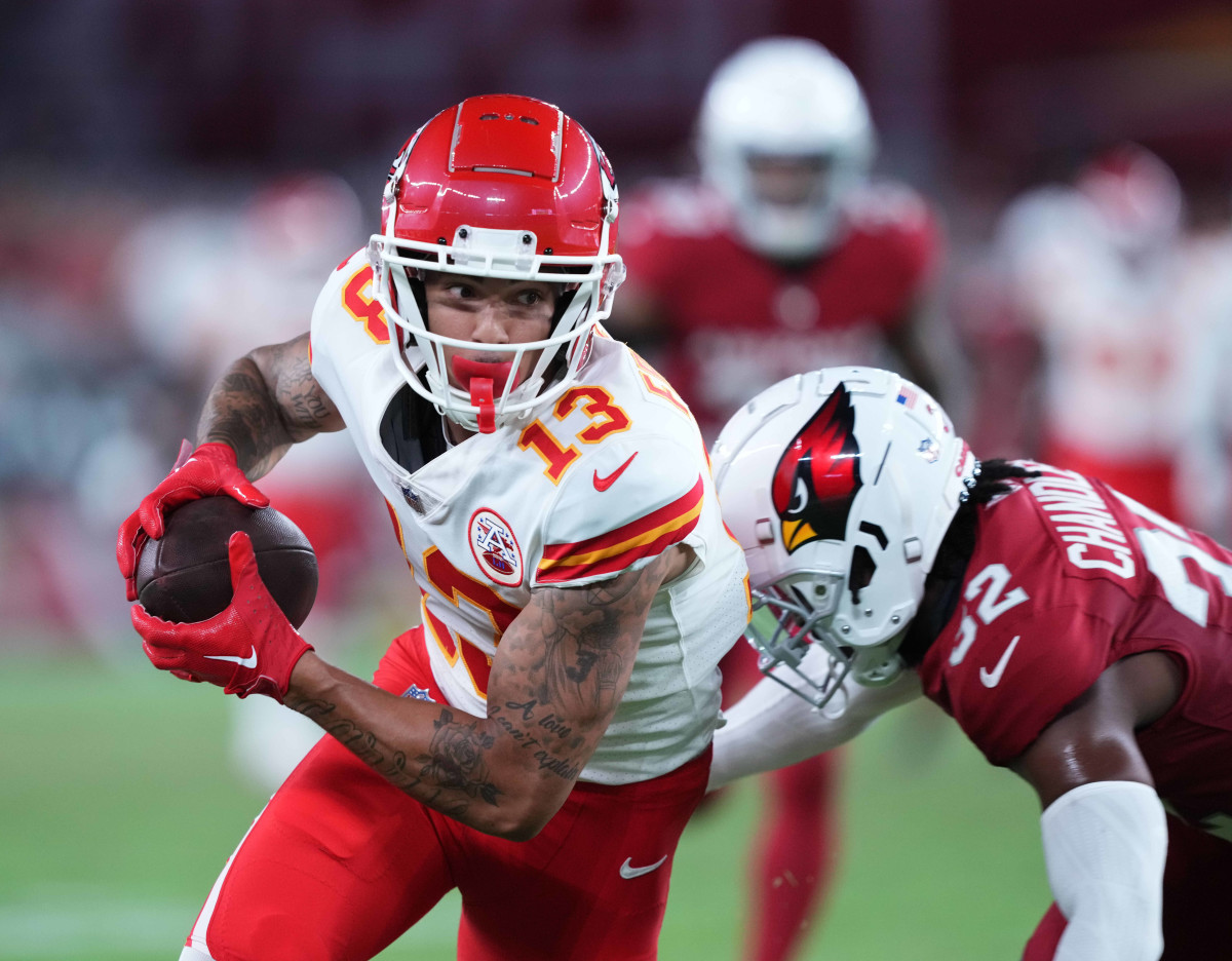 Chiefs release RB/WR Jerrion Ealy from practice squad