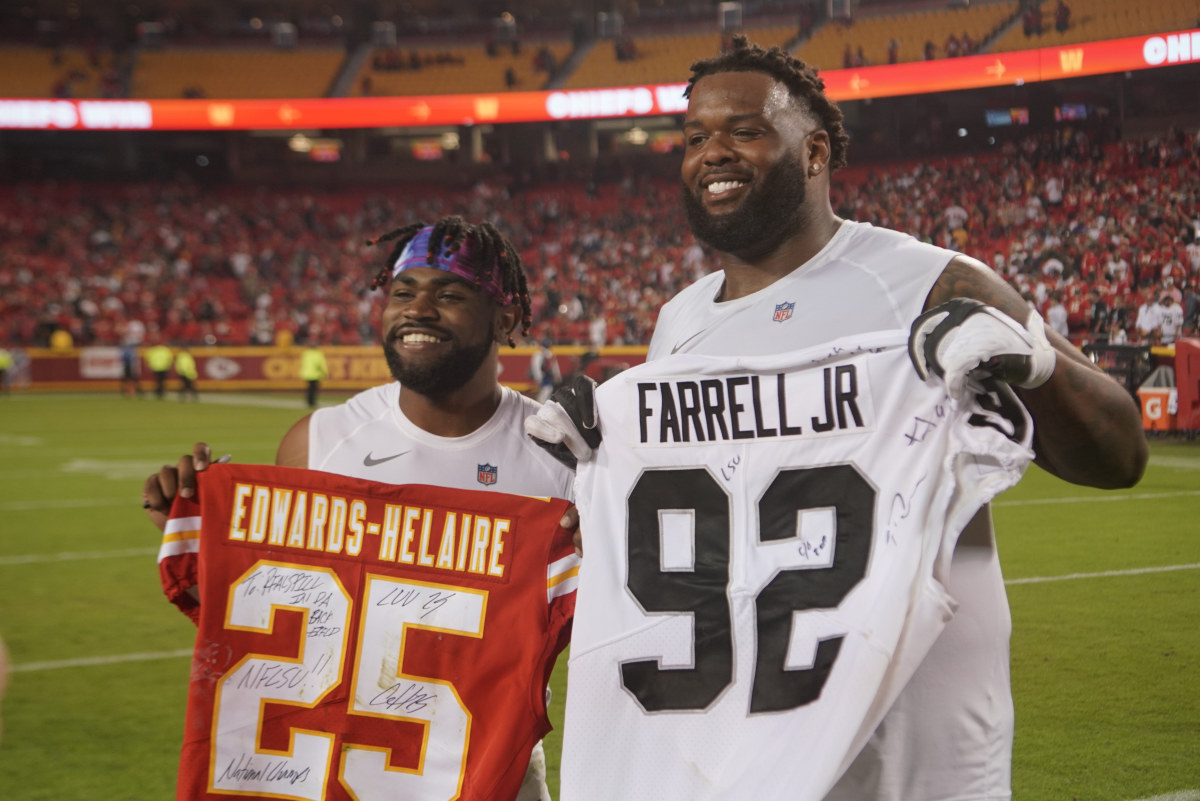 Kansas City Chiefs' Neil Farrell, Darius Rush reveal jersey numbers - A to  Z Sports