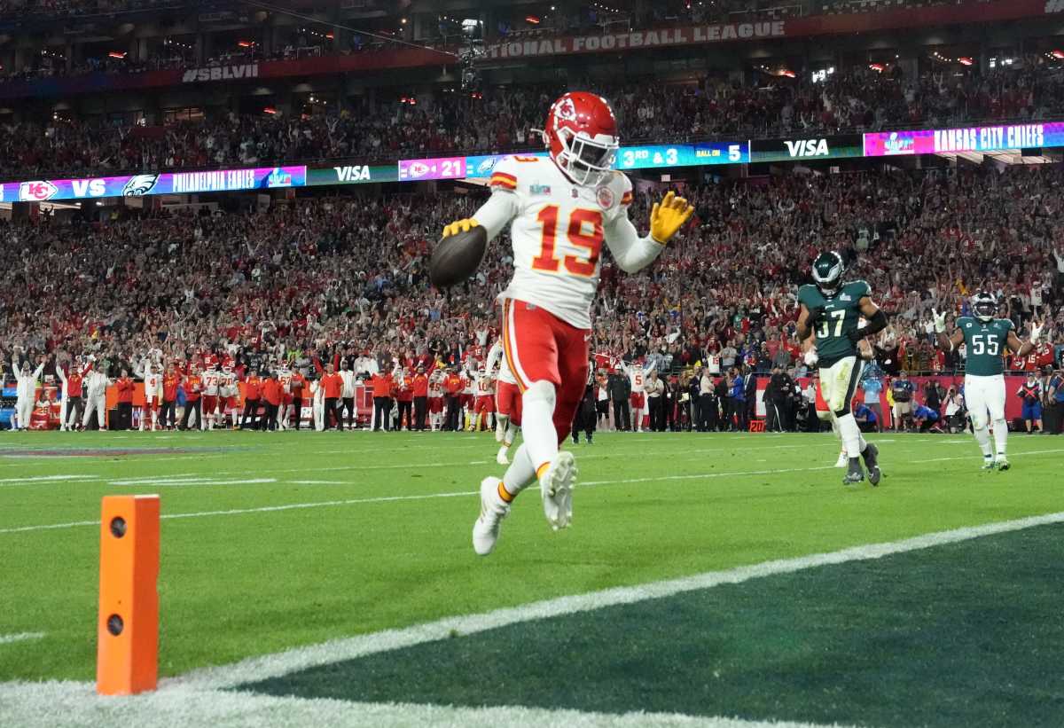 Kansas City Chiefs WR Kadarius Toney ruled out for game Sunday vs Rams