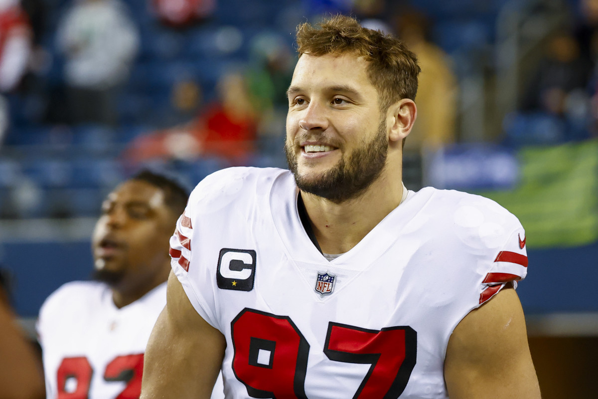 49ers are excited to get Defensive Player of the Year Nick Bosa back with  the team