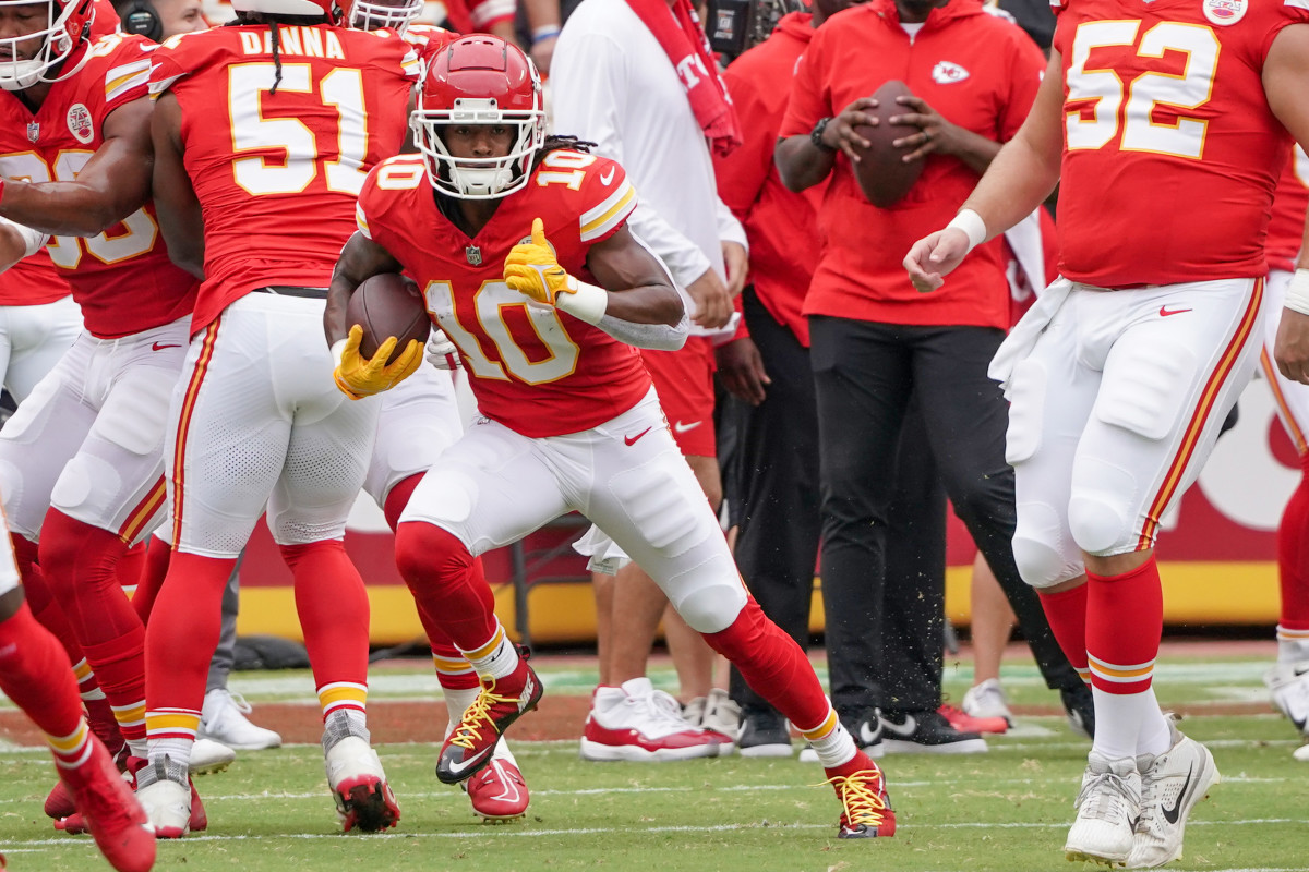 Kansas City Chiefs' Isiah Pacheco reflected on his biggest improvement