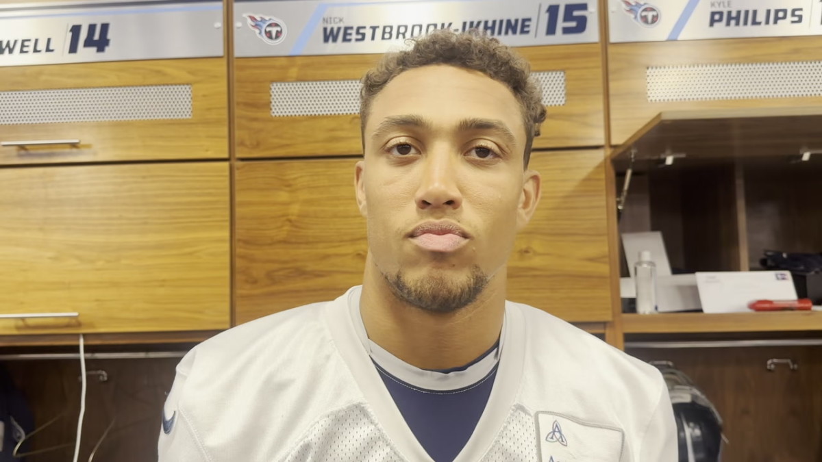 Titans WR Nick Westbrook-Ikhine Talks About The Huge Roster Turnover ...