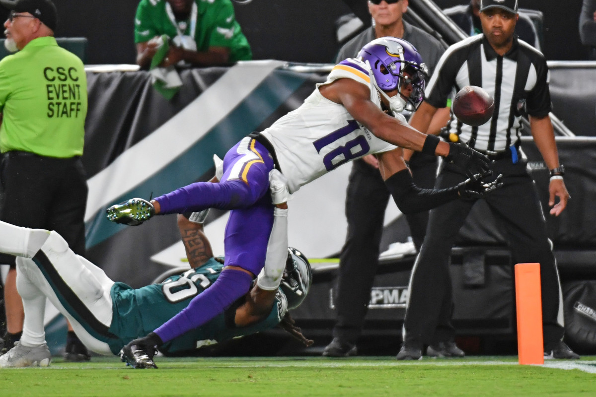 Final from Philly. #Eagles- 34 #Vikings- 28