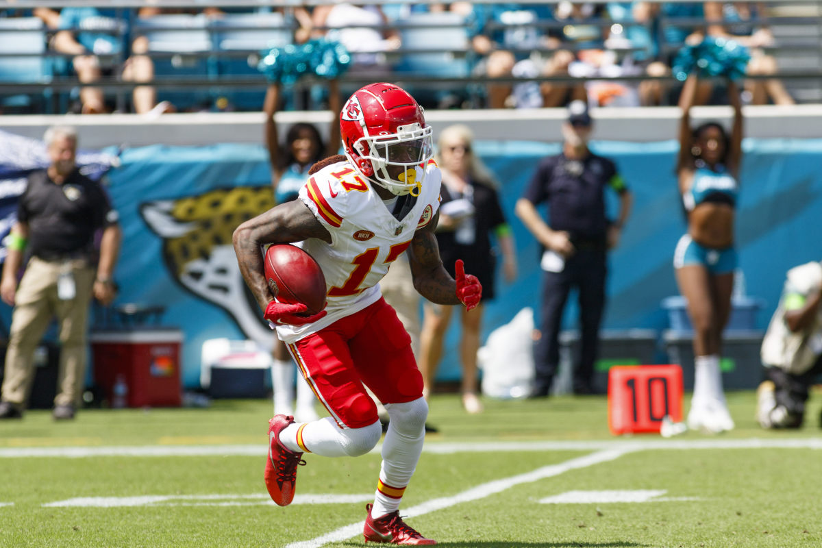 Chiefs Roster: Richie James IR; LB Christiansen, WR Washington