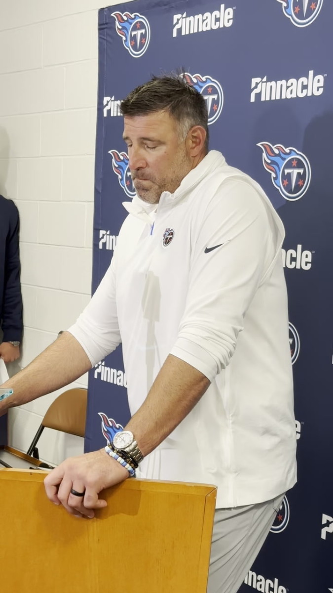 Titans HC Mike Vrabel makes coaching announcement ahead of team's first  preseason game on Saturday vs Chicago - A to Z Sports