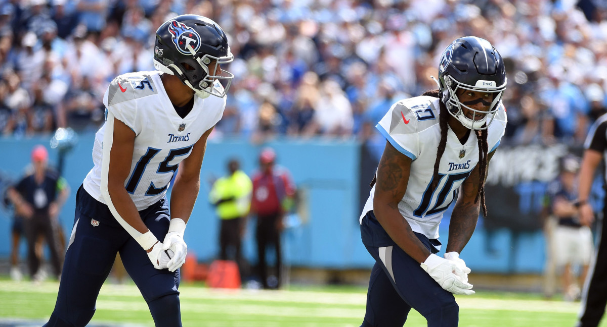 Titans inactives vs. Bengals: WR room gets a shake up - A to Z Sports