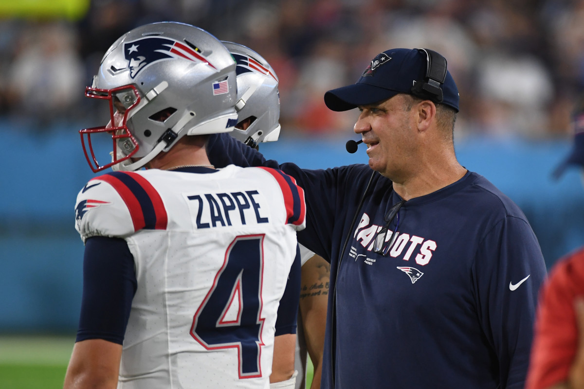 Bill Belichick on why he stuck with Bailey Zappe and not Mac Jones