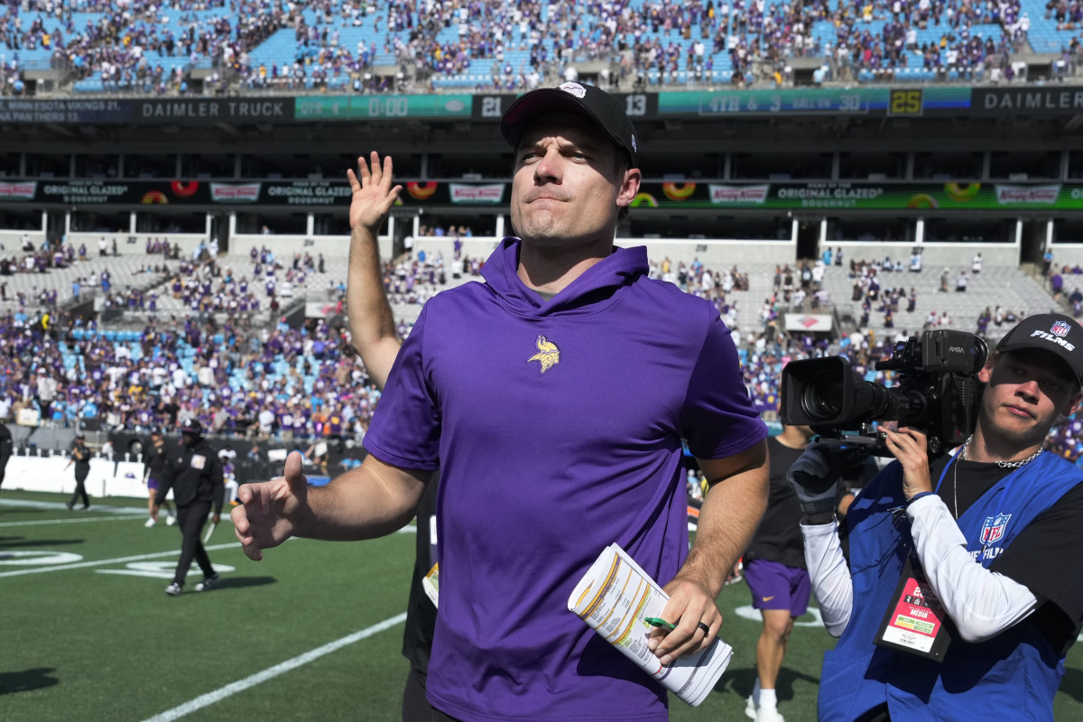 Minnesota Vikings fans in Dallas