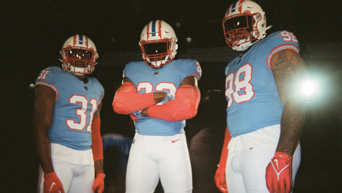 Titans to Wear Oilers Throwback Uniforms vs Atlanta and Houston, and Former  Oilers Are Thrilled About It
