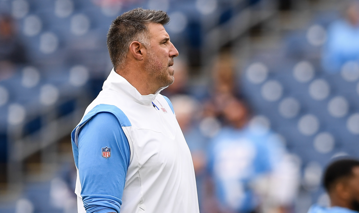 Titans Hc Mike Vrabel Gets Emotional Explaining Will Levis Ryan Tannehill Decision 