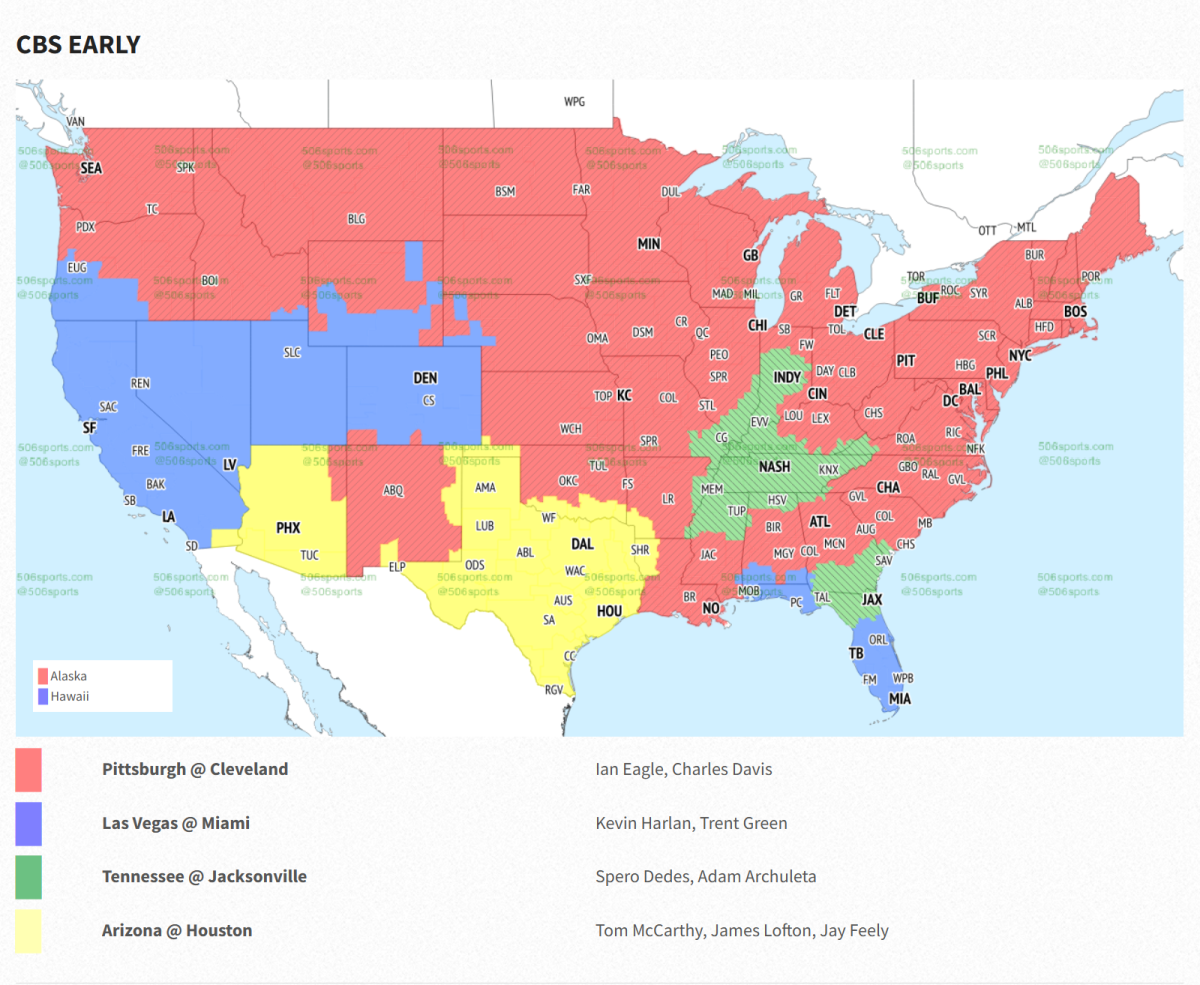 Dolphins vs. Raiders broadcast map: Will you be able to watch on TV?