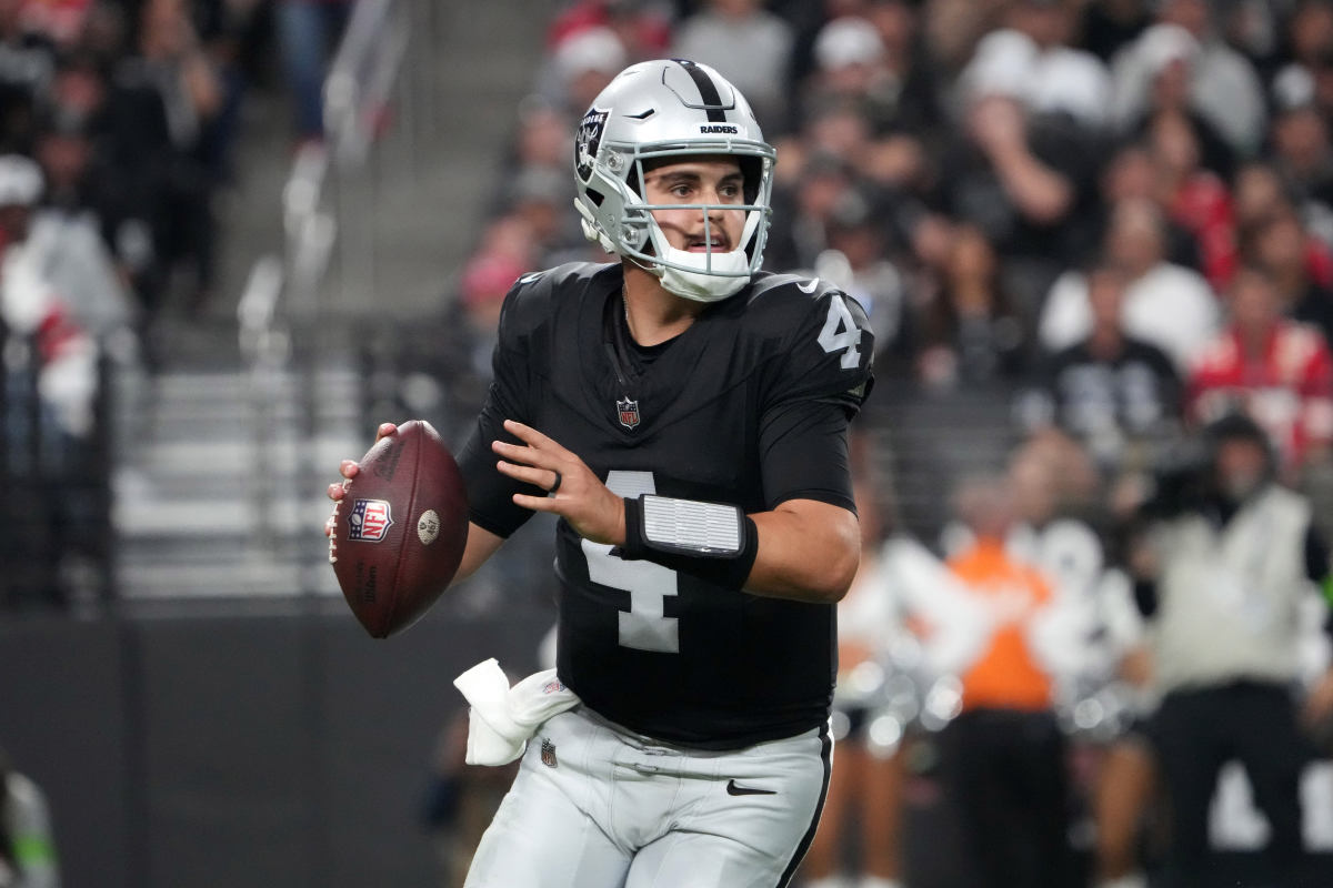 Raiders' Aidan O'Connell does what only Derek Carr has