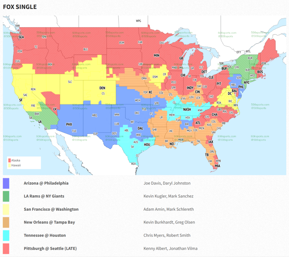 Buccaneers Vs. Saints Broadcast Map: Will You Be Able To Watch On TV?