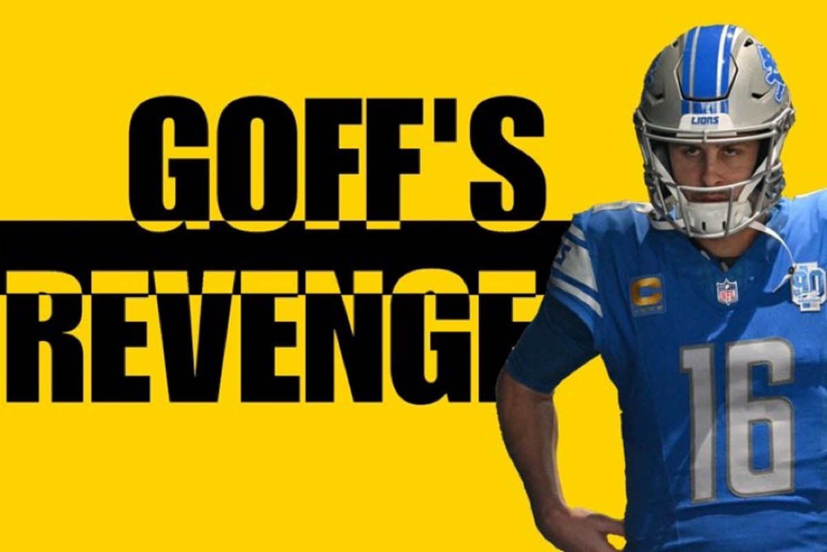 Sunday night represents a chance for Goff to get his revenge on