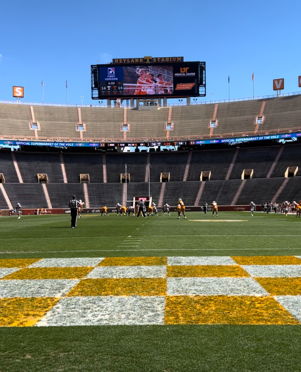 Tennessee Vols spring game will be impacted by renovations at Neyland