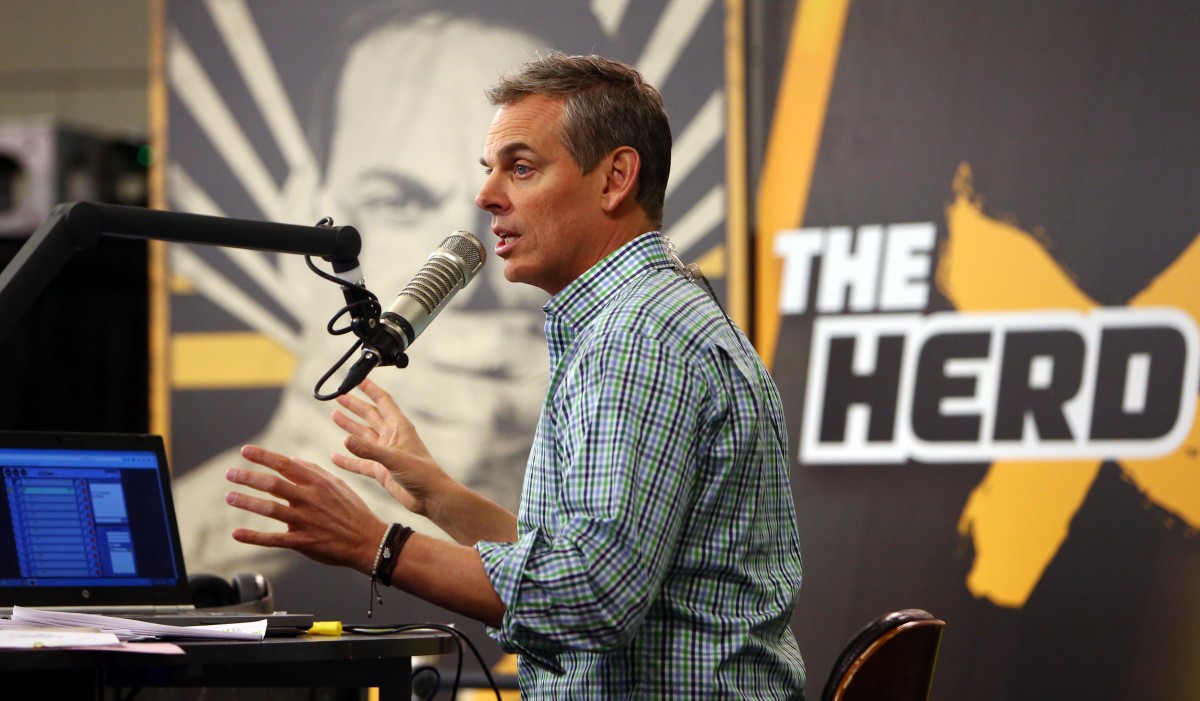 Radio personality Colin Cowherd