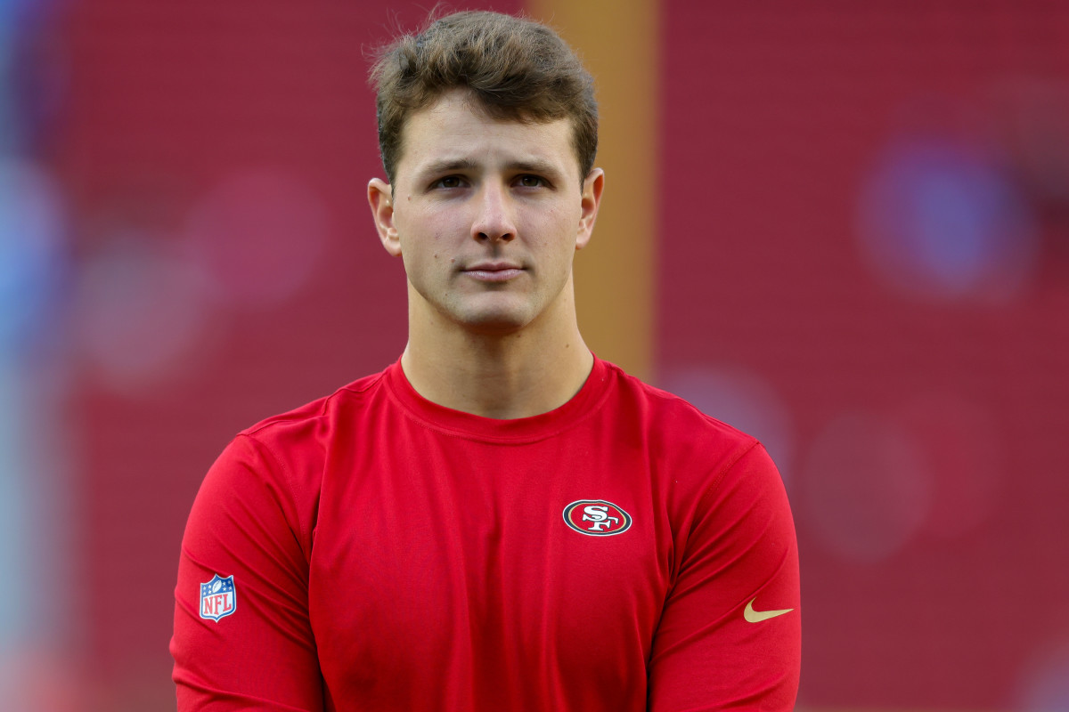 George Kittle made a shocking statement: "Brock Purdy does not deserve a contract extension with the 49ers". Purdy immediately responded with 5 words that forced George Kittle to apologize. G