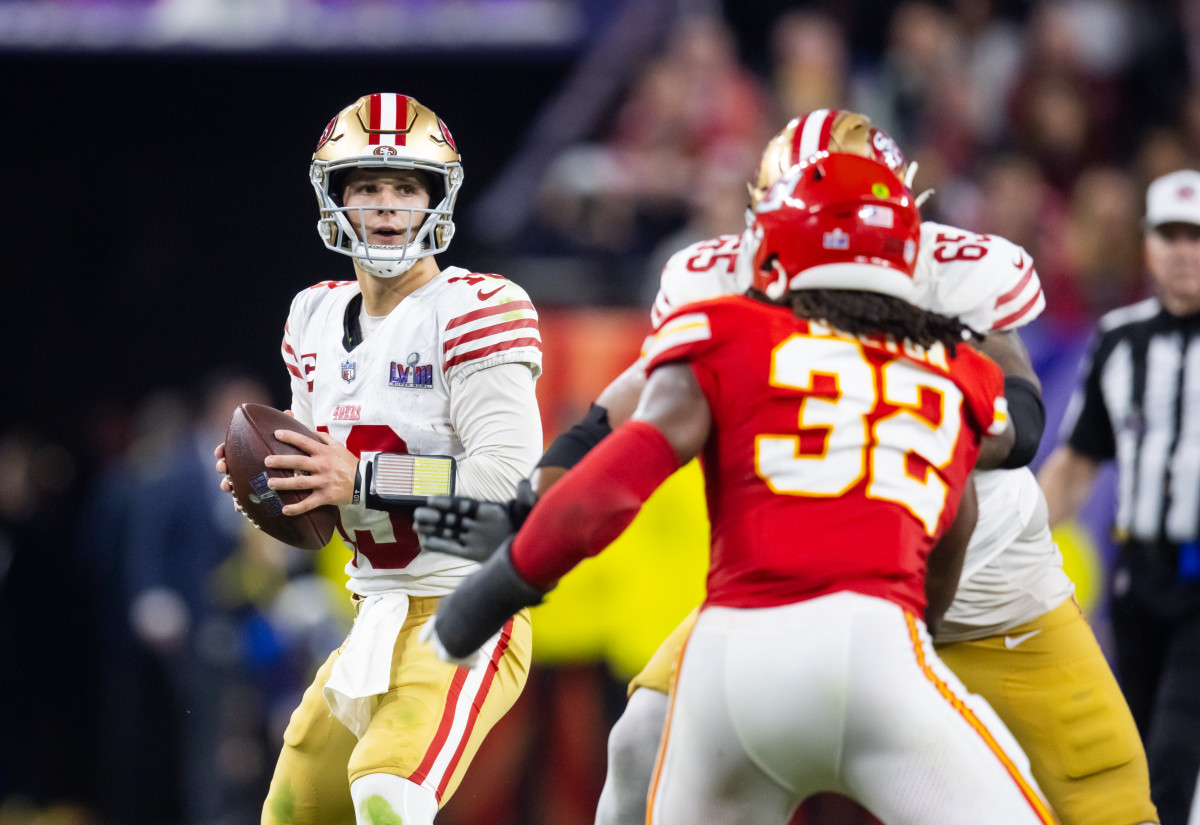 Chiefs coach pays 49ers quarterback Brock Purdy the ultimate compliment