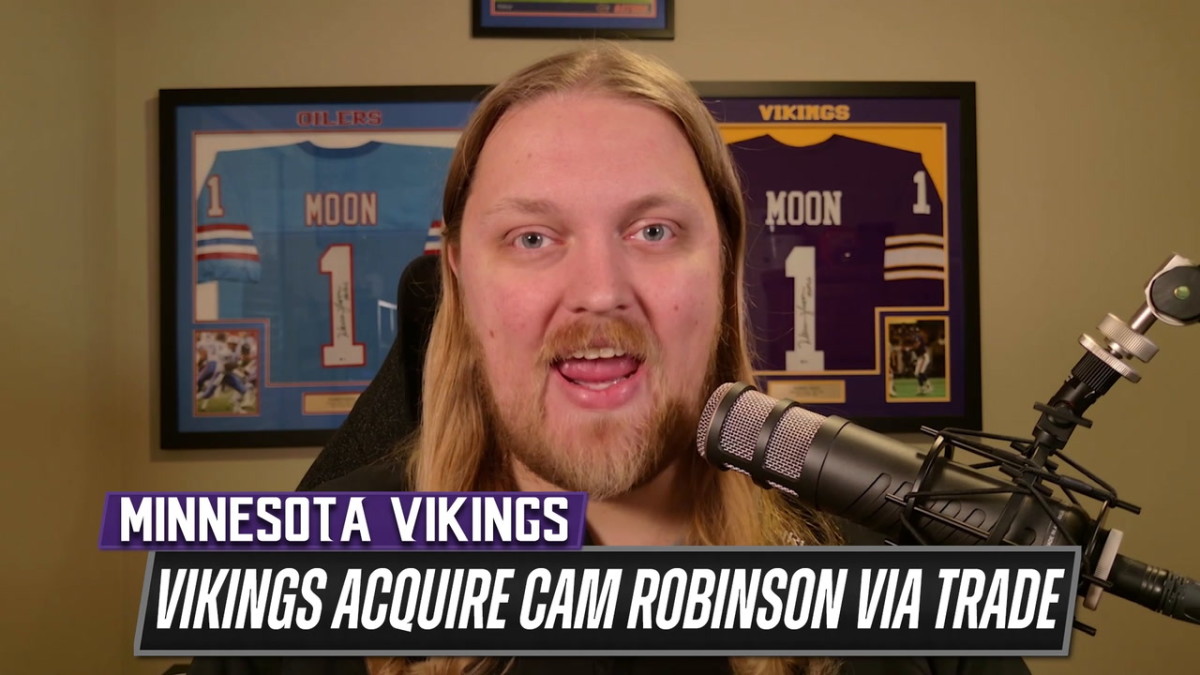 TRADE: Cam Robinson heads to the Vikings after Christian Darrisaw lands ...